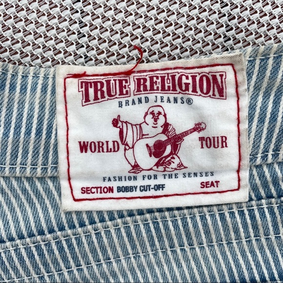 TRUE RELIGION JEAN SHORTS - Picture 3 of 5